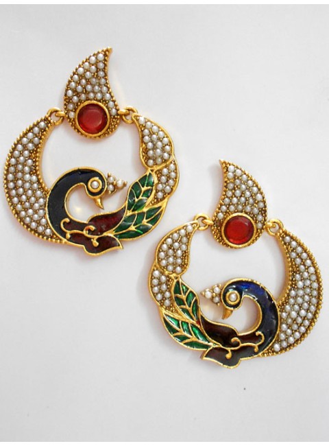 Polki Earrings